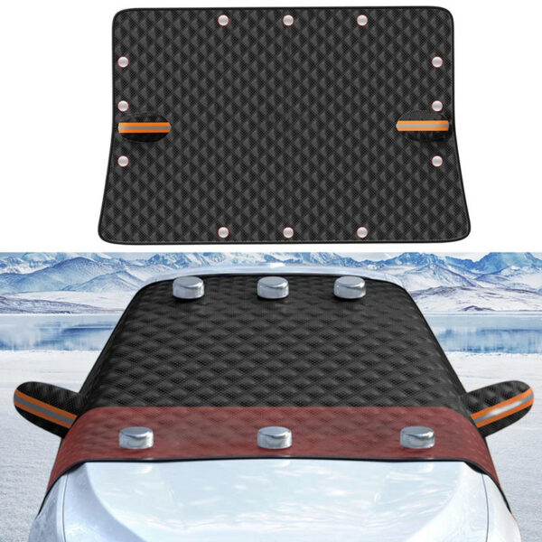 Winter Window Large Size Magnetic Car Cover Anti Freeze Snow Windshield Covers Glass Sun Visor