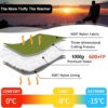 cec68d43e68d2344 QEZER Down Sleeping Bag,Lightweight Rectangular Sleeping Bag for Adults,Kids,Boys,Girls 3 Seasons Backpacking, Hiking and Camping Outdoor,can be used as the Blanket