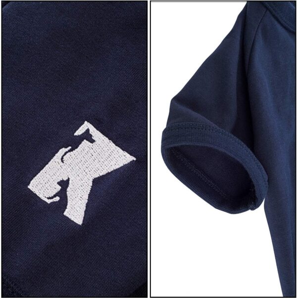 cec8daf18ccf94bf Koneseve Dog Shirts Soft Cotton Dog Clothes Stretchy T-Shirt for Small Medium Large Dogs Cat Shirt Breathable Puppy Outfit Kitten Apparel Pet Pullover Tee Blank Basic Sweatshirt 2-Pack Blue & Red 5XL