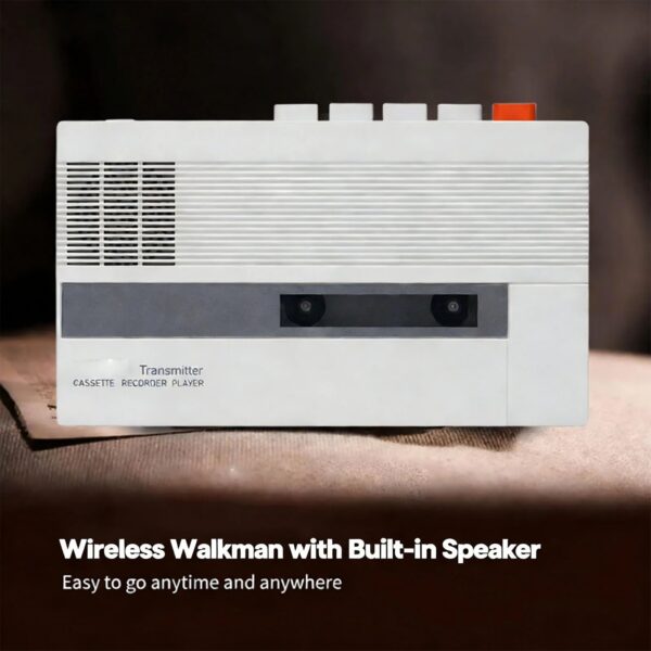 ced5bf78f7f62c35 Cassette Player Cassette Recorder Player Portable Cassette To Digital Converter Built in Speaker Headphone Jack