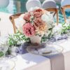 Artificial Rose Flower Dusty Rose Flower Silk Flowers 12 pcs with Long Stem Silk Roses Bouquet for Wedding Bridal Shower Party Home Decoration