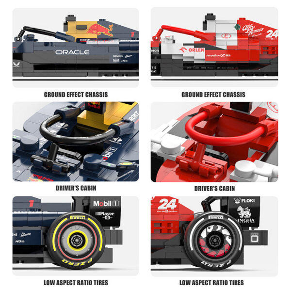 ceee679051b5a7dd Technical F1 Formula Racing Sport Car Model Building Blocks City 1:24 Assembly C42 Speed Vehicle Bricks Toys For Kids Adult Gift