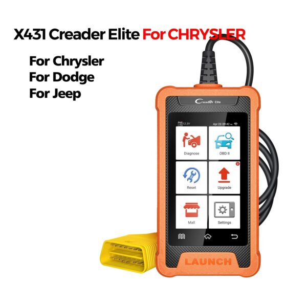 cef7b710a02c2c69 LAUNCH X431 Creader Elite For BENZ Diagnostic Tools Professional Full System TPMS 31+ reset Function Online Coding OBD2 Scanner