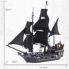 cefa231aac5fd3c1 Pirates The Black Pearl And Queen Anne's Revenge Ship Building Block Model Assemble Bricks Toys Kids Gifts Fit MOC 4195 4184 Set