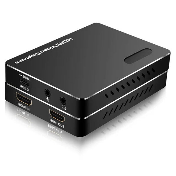 Video Capture Card Compatible 4K HDMI USB 3.2 4K60hz Low Latency Plug and Play 4Kp60 Input/Output Colourful Streaming Recording