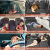 Auto Luftmatratze SUV Aufblasbare Matratze mit Pumpe MPV Air Bett Camping Auto Kissen Dickere Rücksitz Luftmatratze mit Zwei Kissen Für Camping Reisen Hinterhof Strand