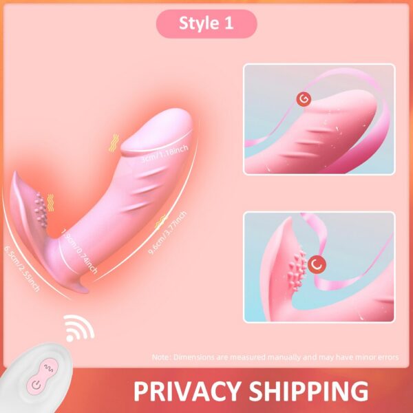 Remote Dildo Vibrators Panties for Women Clitoris Stimulator Female Masturbator Vagina Massager Couples Erotic Toy Sex hine