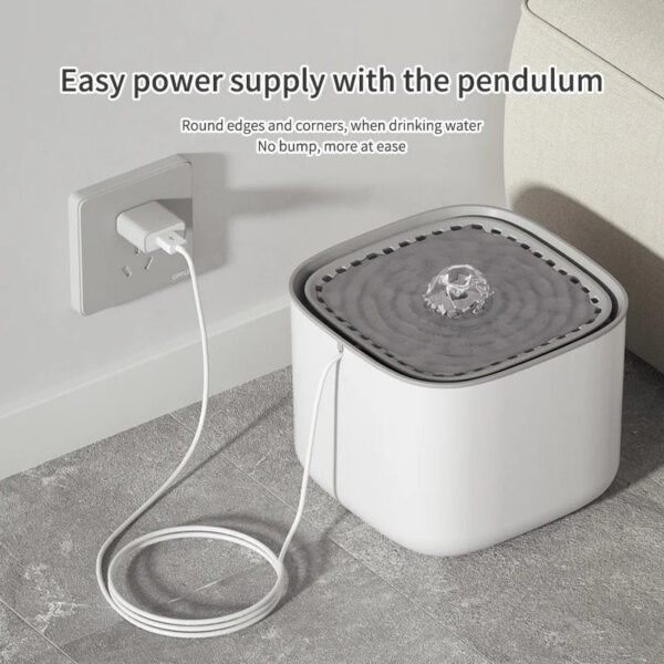 3L Fountain Auto Recirculate Filter Large Capacity Filtring Cat Drinker USB Electric Mute Cats Water Dispenser