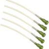 cf637fa775ed5111 LILYS PET Young Birds Feeding Syringe,Plastic and Perspex Material,Used for Feeding Milk for Young Birds or Feeding Medicine for Sick Birds … (Hoses for 0 Day Baby(5 pcs))
