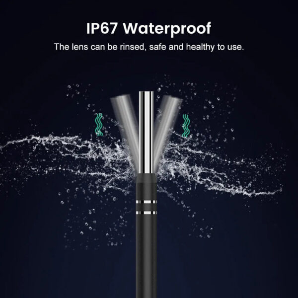 cf72e020a95ad20e Care Supply Smart Cleaner Endoscope Spoon Camera Ear Picker Cleaning Wax Removal Visual Earpick Wifi Mouth Nose Otoscope Support Android 230524
