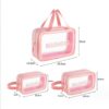 cf8e3166d9cb8631 Women Portable Travel Wash Bag Female Transparent Waterproof Makeup Storage Pouch Large Capacity Cosmetic Organizer Beauty Case