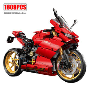 cf915642ba7908cd High Tech 1:5 Motorcycle City Sports Rapid Racing Motorbike Locomotive Moc Modular Brick Model Building Block Boy Gift Toy T4020