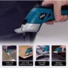 3.6V Multifunctional Electric Fabric Cutting hine Leather Scissors With Tungsten Steel Blades USB Rechargeable Tool