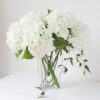 cfa46fc1ed654188 3PCS 22 inch Lifelike Artificial Hydrangea Large Real Touch Flowers Artificial Flowers Dry Flowers Outdoor Wedding Christmas Office Family Party Living Room Table Decoration (White)