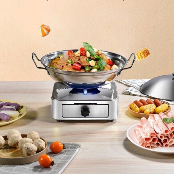 cfa83a0d63e032cf Portable Alcohol Stove, Outdoor Camping Stove, Compact Stainless Steel Burner, Camping Cookware for Hiking, Picnic, Bbq, to Boil Water
