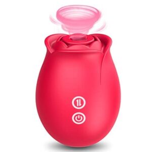cfaf31a3f6421f77 Toy Women-Allovü Sucking Clitoral Nipple Stimulator with 18 Modes, G-spot Dildo Vibrator Rose Sucker, Personal Massager for Women Female Couples Adult Sex Games