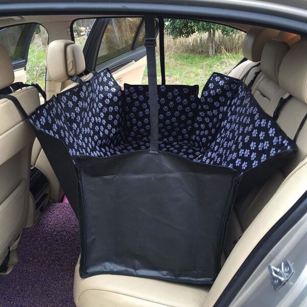 cfb0e68ba4f999f9 Waterproof Printed Pet Dog Scratchproof Car Back Seat Cover Protector Pad with Printing