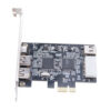 cfb67ebb9e5f7cd6 PCIe Firewire PCI-E 2A+1 Mini-A 1394A Video Capture Card VIA VT6308P Chip Support IEEE1394 400 Mbit 2+1 Port PHY