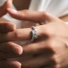 cfbb600e887f6571 MODIAN 925 Sterling Silver Classic Luxury Round CZ Eternity Band Rings For Women Wedding Engagement Statement Jewelry Gift
