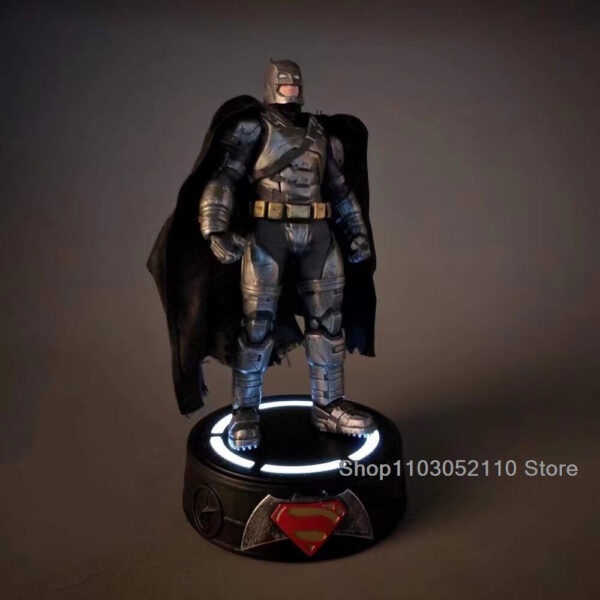 cfcad74c7283d5eb LED Justice League Batman Wonder Women Superman Model Toy Superheroes Figure Collectible toys Birthday Gifts 20cm