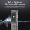 cfcffcd391655236 64GB/16GB/8GB Digital Recorder Voice Activated Audio Recording Noise Reduction with Playback MP3 Music Player 288hrs