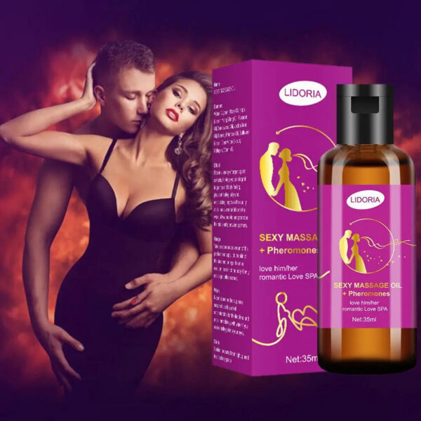 Purple Charming Massage Oil Natural Pheromone SPA Skin Care Body Smoothing Nourishing Oil Essential Oil Moisturing Serum E9U4