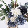 cfd1c9ec2f082256 CEWOR Artificial Flowers with Vase Faux Flowers in Vase Fake Flowers Bouquet for Table Centerpiece Decorations Home Kitchen Decor
