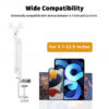 Artpowers Support for Pad Portable Monitor Phone Stand Laptop Adjustable Rotating Tablet Clip Holder Mount
