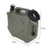 3-12L Bucket Large Capacity Portable Camp Water Bag with Detachable Faucet No Leakage for Camping Fishing Picnic Hiking