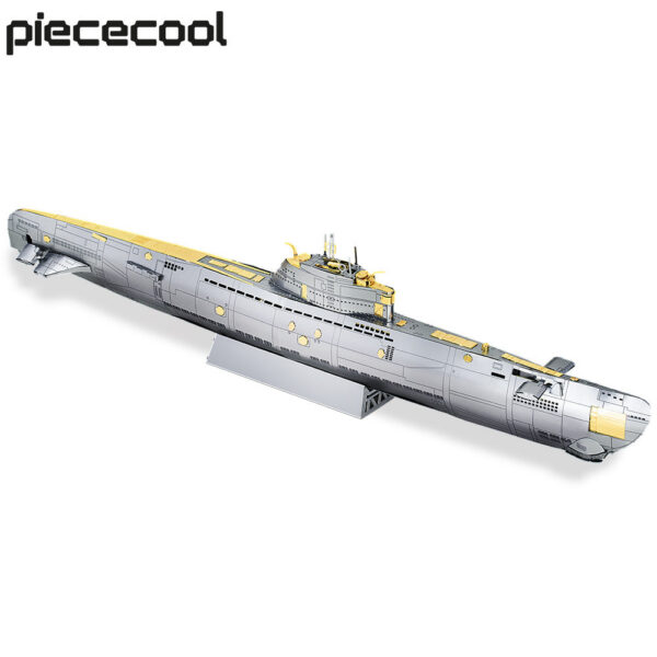 d0026ffa9dec3763 Piececool 3D Metal Puzzles DIY Submarine Model Building Kits for Teens Best Gifts Brain Teaser