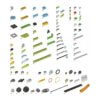 NEW 280PCS Parts WeDo 2.0 Robotics Construction Core Set Building Blocks Compatible with 45300 Scratch 3.0 Educational DIY Toys