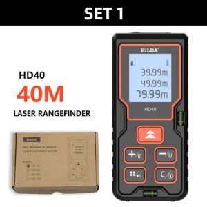 d04bb770f2b4767e HILDA Laser 40M 80M 100M Handheld Electronic Rangefinder High-precision Infrared Level Measurement Room