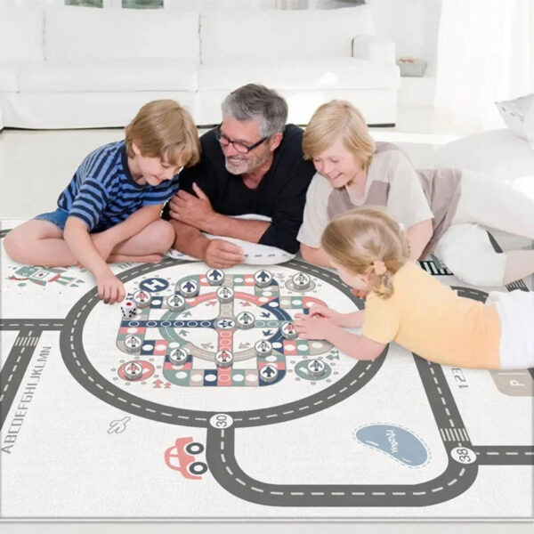 d059136fef8a4023 Foldable Non-Toxic Baby Play Mat Educational Children's Carpet In The Nursery Climbing Pad Kids Rug Activitys Games Toys 180*200