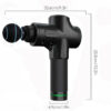 d066d82d827d893a Deep Muscle Massage Gun Electric Percussion Pistol Massager For Body Neck Back Leg Fitness Tool 30 Levels
