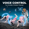 RC Mechanical Dog Intelligent AI RC Robot Dog Voice Command Programmable Singing Dancing Electronic Stunt Bionic Smart Robot Dog