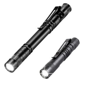 d083d5d2a89eda6e Mini Portable LED Pen Light Pocket Ultra Bright High Lumens Handheld Flashlight Linterna Torch For Camping Outdoor Emergency