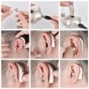 d0847eeffae5d3d2 Long Standby Hearing Aid Behind The Ear Sound Amplifier Portable Left and Right Universal Rechargeable Deaf Gift