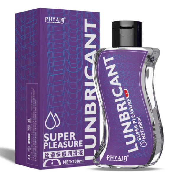 200ML Hyaluronic Acid Large Capacity Sex Lube Water-based Gel Sexual Lubricant for Couple Vagina Anal Sex Toy Lube Adult Sexshop