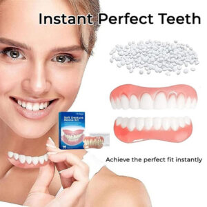 Soft Comfortable Firm Denture Silicone Ree Kit Safe And Durable Instant Teeth