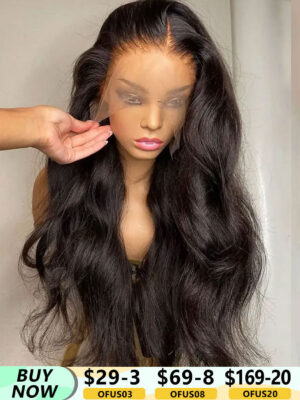 d0c11a9397148576 30Inch 13X4 13X6 Transparent Body Wave Front Wig Human Hair for Black Women Pre Plucked 360 Brazilian Lace Frontal Wigs