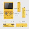 d0d442750059f4d1 Powkiddy V90 3.0Inch IPS Screen Retro Video Open Source PS1 Mini Portable Handheld Game Console 64G 15000Games