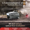 2024 L1 Mini Drone HD 4K Camera RC Helicopter WiFi 6-Axis Gyro Obstacle Avoidance Quadcopter Airplane Remote Control Toys Gift