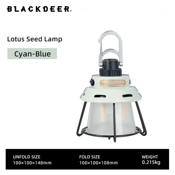BLACKDEER Portable Camping Lights Rechargeable Led Light Trekking Lantern Emergency Bulb High Power Tents Lighting 4 Mode Lamp