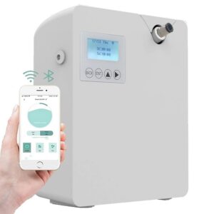 d0f401f4f6415a11 Bluetooth Smart Aroma Diffuser Hotels Air Freshener Flavoring Diffuser Coverage 300m³ Electric Smell For Home Smell Distributor