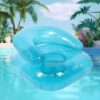 d0f40b5ad5150a87 Portable Air Sofa, Ergonomic Inflatable Couch, PVC Transparent Camping Air Lounger Mattress for Adults Backyard Beach Traveling Picnics, Music Festivals, Outdoor Garden