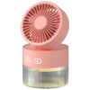 d10962e1913c6d27 Water Coog USB Mini Small Desktop Turbo Foldable Cold Air Humidifier Spray Fan