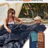 d114d0498bc5d2b7 KingCamp Outdoor Sleeping Bag Warm Portable Lightweight 3-4 Seasons Camping Sleeping Bag 300g/400g Filling for Adults