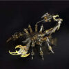 d14bc9965eeb0af4 Colorful 3D Metal Scorpion King Toy Assembly Decoration nical Puzzle Diy Adult Children Birthday Gift