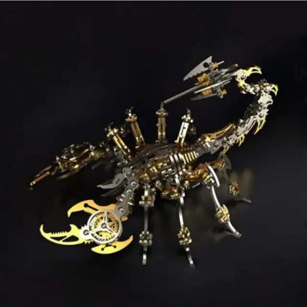d14bc9965eeb0af4 Colorful 3D Metal Scorpion King Toy Assembly Decoration nical Puzzle Diy Adult Children Birthday Gift