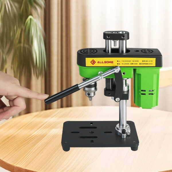 ALLSOME Brushless Benchtop Drill Press Drilling Machine BG-5178
